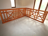 Barierki drewniane. Realizacja w apartamentowcu pod Szrenicą. Zdjęcie nr: 42