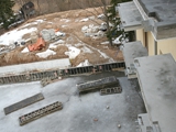 Barierki drewniane. Realizacja w apartamentowcu pod Szrenicą. Zdjęcie nr: 98