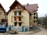 Barierki drewniane. Realizacja w apartamentowcu pod Szrenicą. Zdjęcie nr: 70