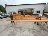 Barierki drewniane. Realizacja w apartamentowcu pod Szrenicą. Zdjęcie nr: 52