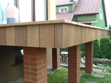 Barierki drewniane. Realizacja w Lubsku. Zdjęcie nr: 27