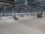 Podłogi drewniane w nowej hali firmy Hearing. Realizacja w Piotrkowie Trybunalskim. Zdjęcie nr: 31