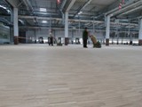 Podłogi drewniane w nowej hali firmy Hearing. Realizacja w Piotrkowie Trybunalskim. Zdjęcie nr: 29