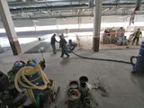 Podłogi drewniane w nowej hali firmy Hearing. Realizacja w Piotrkowie Trybunalskim. Zdjęcie nr: 120