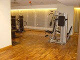Podłogi drewniane w sali fitnes w hotelu Andersia Tower. Realizacja w Poznaniu. Zdjęcie nr: 7