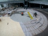 Realizacja parkietów w Cuprum Arena w Lubinie. Zdjęcie nr: 154