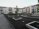 Realizacja parkietów w ponad 400 mieszkaniach w stanie deweloperskim w Krakowie - wygląd zewnętrzny osiedla. Zdjęcie nr: 36