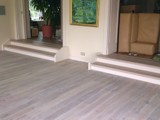 Parkiet drewniany - Dąb bielony. Realizacja podłogi drewnianej w Zielonej Górze. Zdjęcie nr: 15