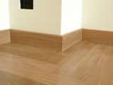 Parkiet drewniany - Dąb lakier mat. Realizacja podłogi drewnianej w Zielonej Górze. Zdjęcie nr: 19