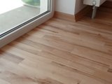 Podłoga drewniana BUK RUSTIKAL. Realizacja w Gorzowie Wlkp. Zdjęcie nr: 13