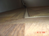 Parkiet drewniany. Realizacja podłogi drewnianej w Skibicach. Zdjęcie nr: 65