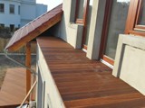 Balkon w drewnie. Realizacja w Zielonej Górze. Zdjęcie nr: 8
