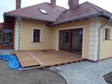 Taras drewniany. Realizacja w Żarach. Zdjęcie nr: 4