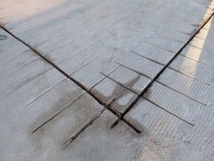 Nacinanie frezowanie bruzd w podłożu betonowym. Zdjęcie nr: 21