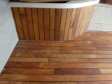 Łazienka w drewnie. Realizacja w Lubrzy. Zdjęcie nr: 18