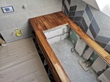 Łazienka w drewnie. Realizacja w Milanówku. Zdjęcie nr: 7