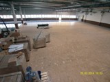 Podłogi drewniane w nowej hali firmy Hearing. Realizacja w Piotrkowie Trybunalskim. Zdjęcie nr: 51