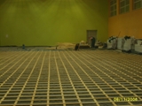 Podłogi drewniane w sali gimnastycznej. Realizacja w Kościanie. Zdjęcie nr: 17