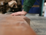 Realizacja podłogi drewnianej na Targach DOMOTEX 2006 na stoisku firmy Barlinek S.A. Zdjęcie nr: 30