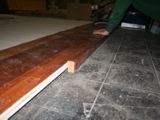 Realizacja podłogi drewnianej na Targach DOMOTEX 2006 na stoisku firmy Barlinek S.A. Zdjęcie nr: 34