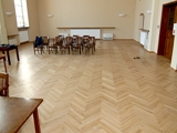 Podłogi drewniane w Rektoracie Uniwersytetu Zielonogórskiego. Zdjęcie nr: 9