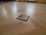 Podłogi drewniane w Rektoracie Uniwersytetu Zielonogórskiego. Zdjęcie nr: 5