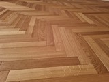Realizacja podłogi drewnianej w mieszkaniu prywatnym w Zbąszynku. Zdjęcie nr: 22