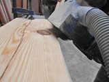 Produkcja belek drewnianych na naszej stolarni w Zielonej Górze.