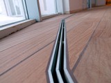 Parkiet drewniany wokół basenu. Realizacja podłogi drewnianej Województwie lubuskim. Zdjęcie nr: 31