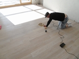 Podłoga drewniana - Dąb bielony. Realizacja w Warszawie. Zdjęcie nr: 3