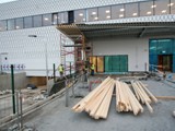Elewacja drewniana w Ikei. Realizacja w Poznaniu. Zdjęcie nr: 50