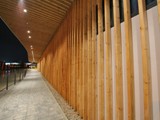 Elewacja drewniana w Ikei. Realizacja w Poznaniu. Zdjęcie nr: 20