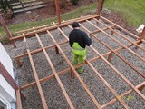 Budowa nowego tarasu drewnianego. Realizacja w Zielonej Górze. Zdjęcie nr: 47