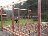 Budowa nowego tarasu drewnianego. Realizacja w Zielonej Górze. Zdjęcie nr: 44