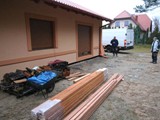 Taras drewniany gładki. Realizacja w Drzonkowie. Zdjęcie nr: 23